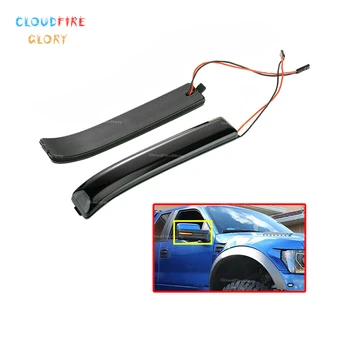 

CloudFireGlory 9L3Z17E749BA 2Pcs Mirror Side Turn Signal Marker Reflector Lights For Ford F150 2009 2010 2011 2012 2013 2014