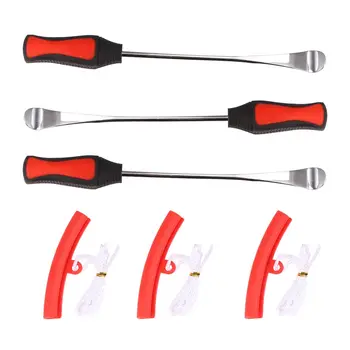 

Strong 5 In 1 Tire Changing Set Tire Levers Spoon Set Spoon Lever Tools Heavy Duty Motorcycle Bike Car Tire Irons Tool Kit