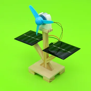 

DIY Solar Fan Model Assemble Building Kits Science Experiment Creative Discovery Educational Toys for Children