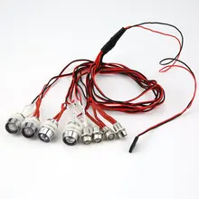 Cheap G.T.POWER L8 LED Red White Ultra Bright Light Wire Lamp Line for RC Car Off-road Crawler Model Parts Accessories Component Cheap G.T.POWER L8 LED Red White Ultra Bright Light Wire Lamp Line for RC Car Off-road Crawler Model Parts Accessories Component