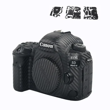 

Anti-Scratch Camera Body Carbon Fiber Film Kit For Canon EOS 5D MarkIV 5DIV 5D4 5DM4 Cameras Skin 3M Sticker