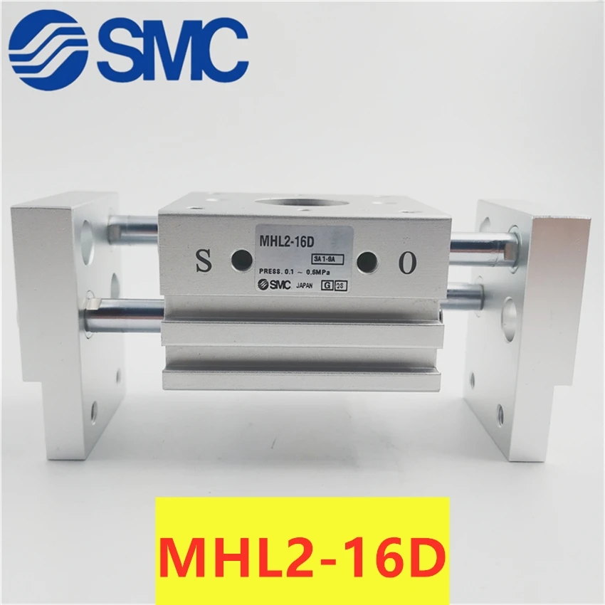 

MHL2 MHL2-16D MHL2-16D1 MHL2-16D2 NEW SMC MHL series parallel style wide-type air clamp cylinder D-M9BW