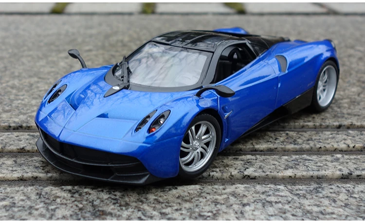 Welly 1/24 1:24 Pagani Huayra спортивный гоночный автомобиль Транспортное средство литья под
