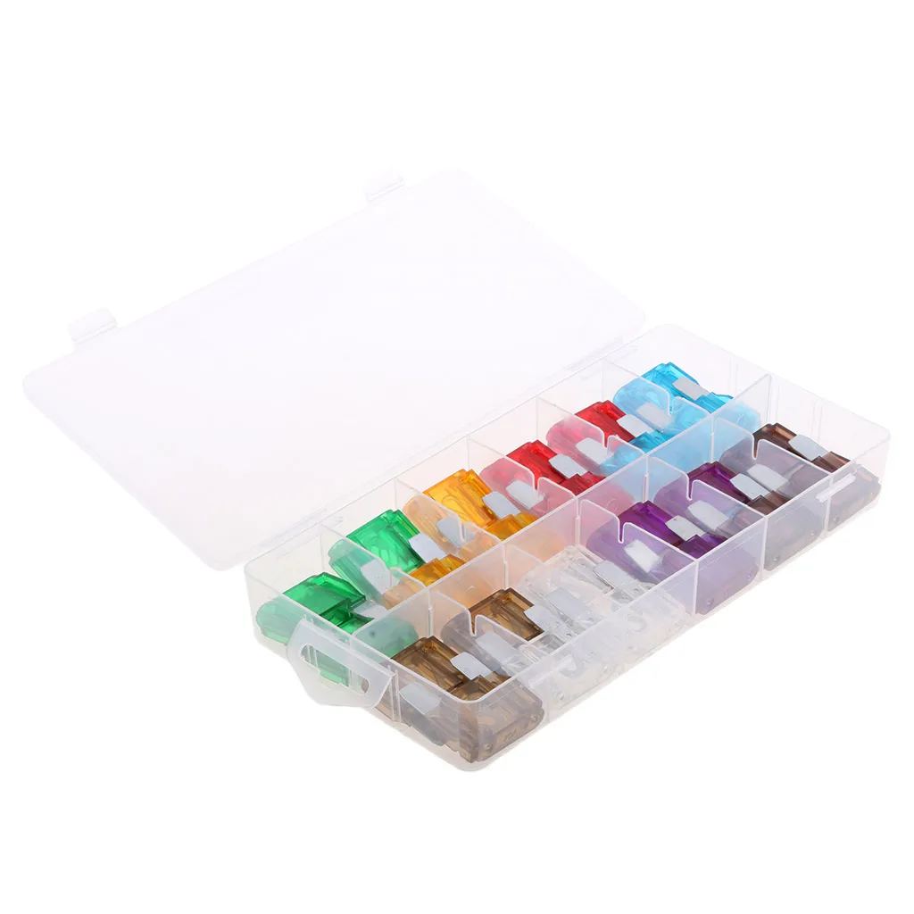 24pcs Big Auto Blade Fuse Assortment Set Maxi Automotive Electrical Fuses