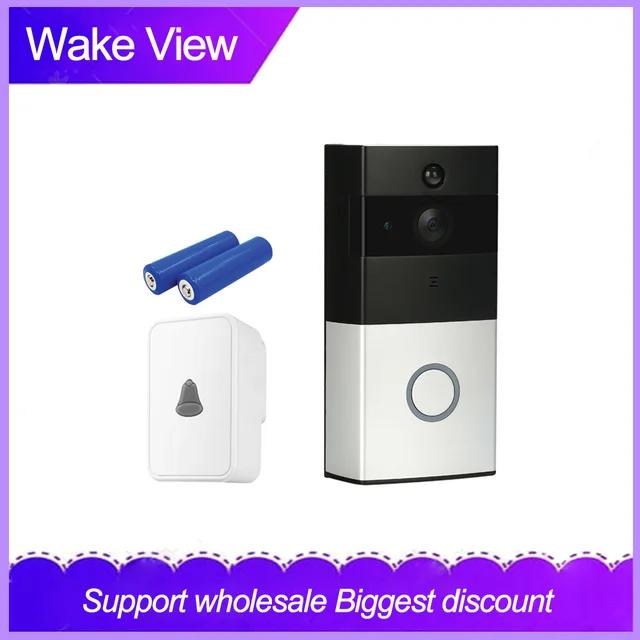 $US $51.90 WakeView Smart 1080P Video Doorbell Door Camera Intercom IP Wireless WiFi Door Bell Visual Home Security Monitor Night Vision