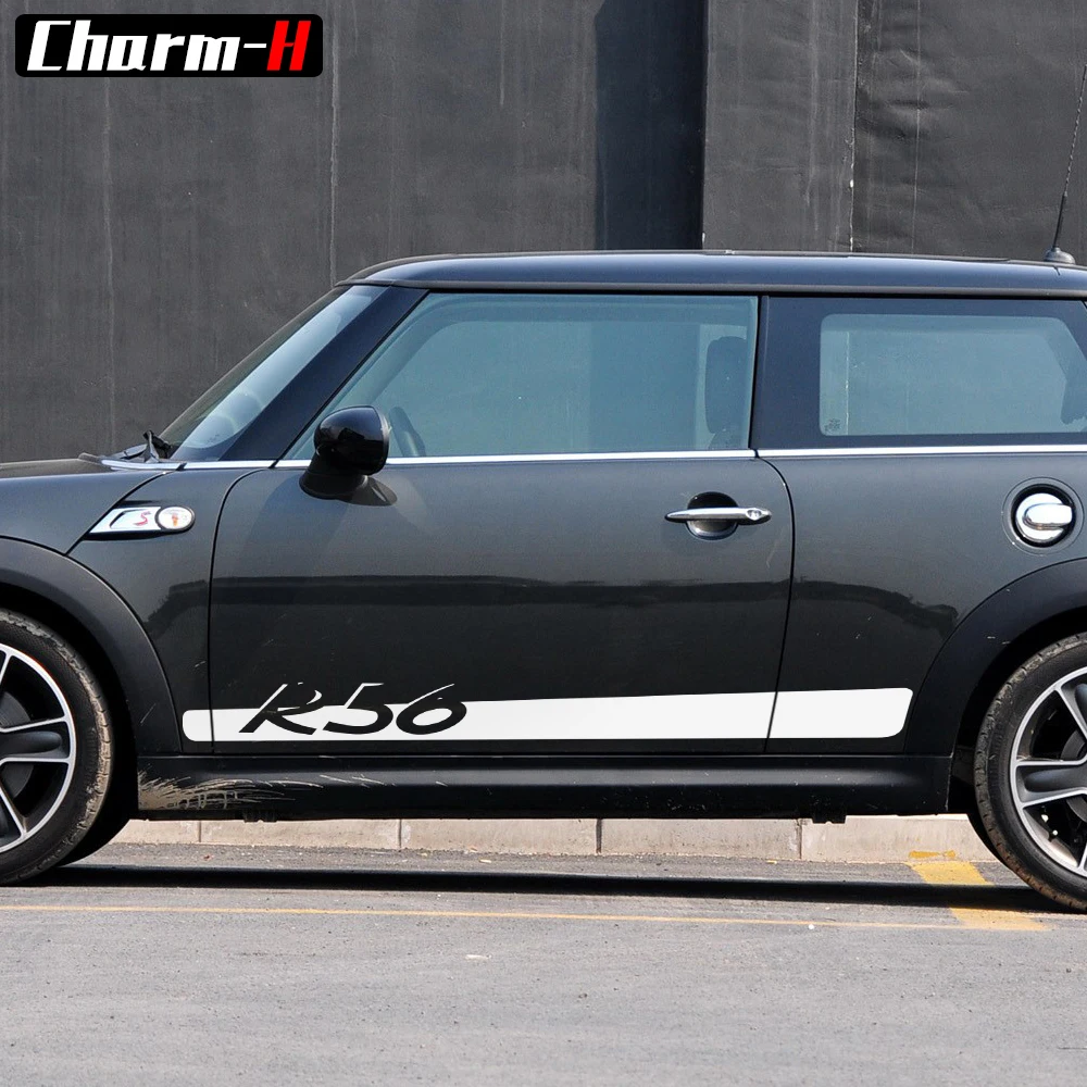 Mini Cooper Accessories 2013 >> Us 18 09 53 Off 2pieces For Mini Cooper R56 2006 2013 Side Stripes Lettering R56 Graphics Decal Stickers Car Styling Accessories 9 Colors In Car Mini Cooper Accessories 2013 >> Us 18 09 53 Off 2pieces For Mini Cooper R56 2006 2013 Side Stripes Lettering R56 Graphics Decal Stickers Car Styling Accessories 9 Colors In Car
