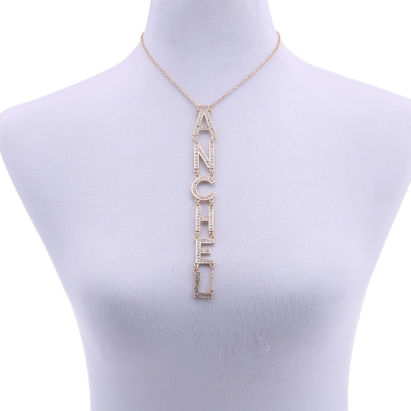 

Luxury Women Choker For Women bohemian Geometric Statement Necklace 2019 Letter Women Choker fashion Jewelry Wedding Necklace
