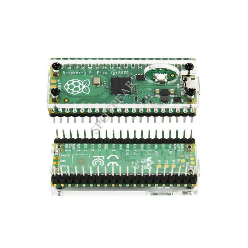 Raspberry pi Pico ou Pico w com Kit Estojo Acrílico - Imagem 2