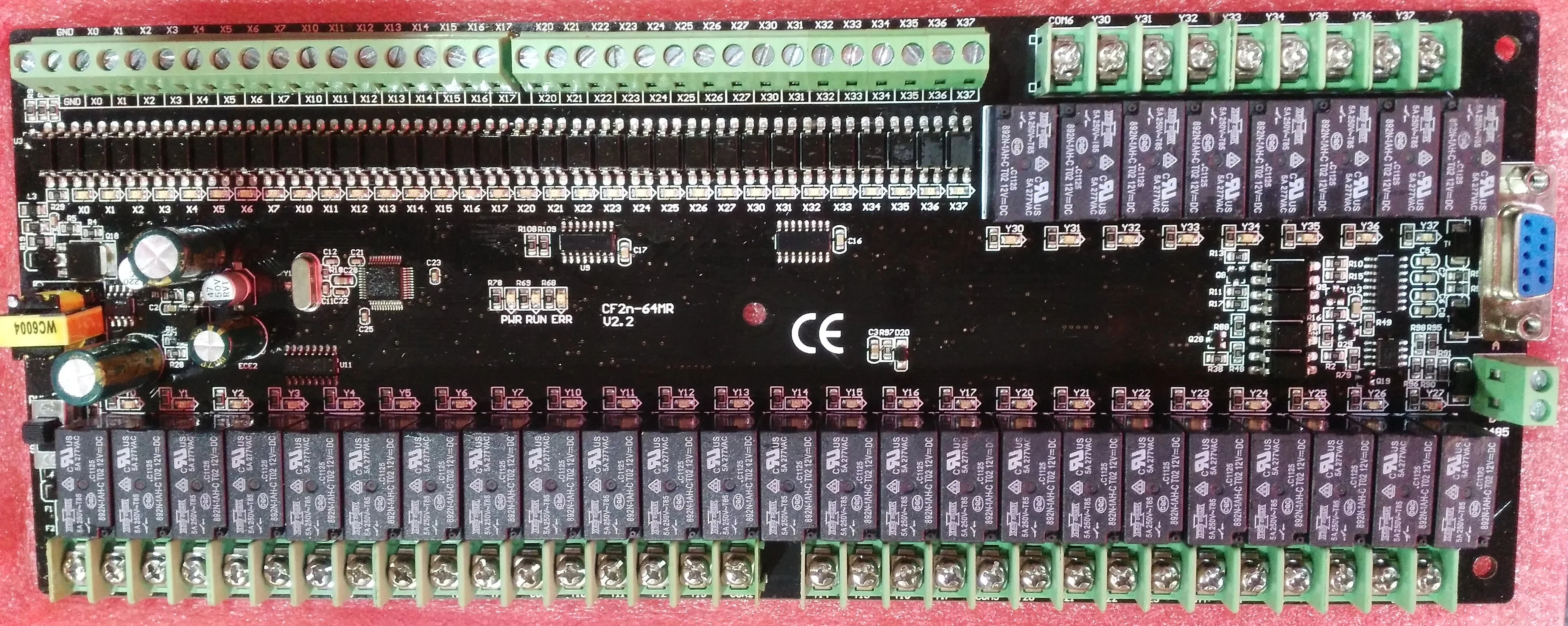 FX2N CF2N 64MR RS485 программируемый логический контроллер 32 входа 32 выхода plc контроллер Автоматизация управления plc система