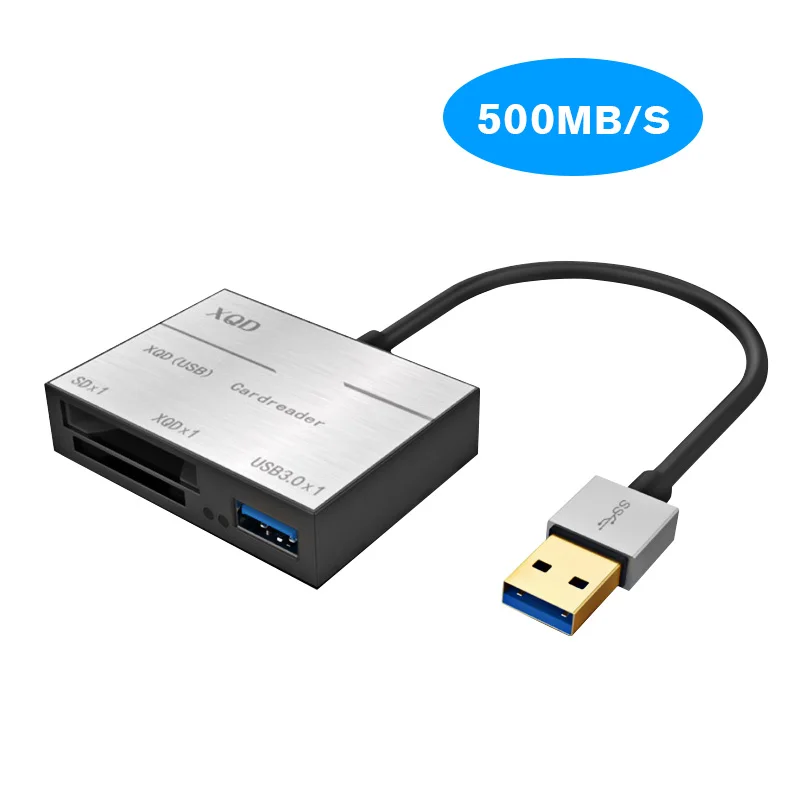 XQD кардридер type C USB 3,0 XQD Считыватель Карт Памяти высокоскоростная камера компьютер OTG адаптер для sony G серии Lexar XQD - Цвет: USB Input