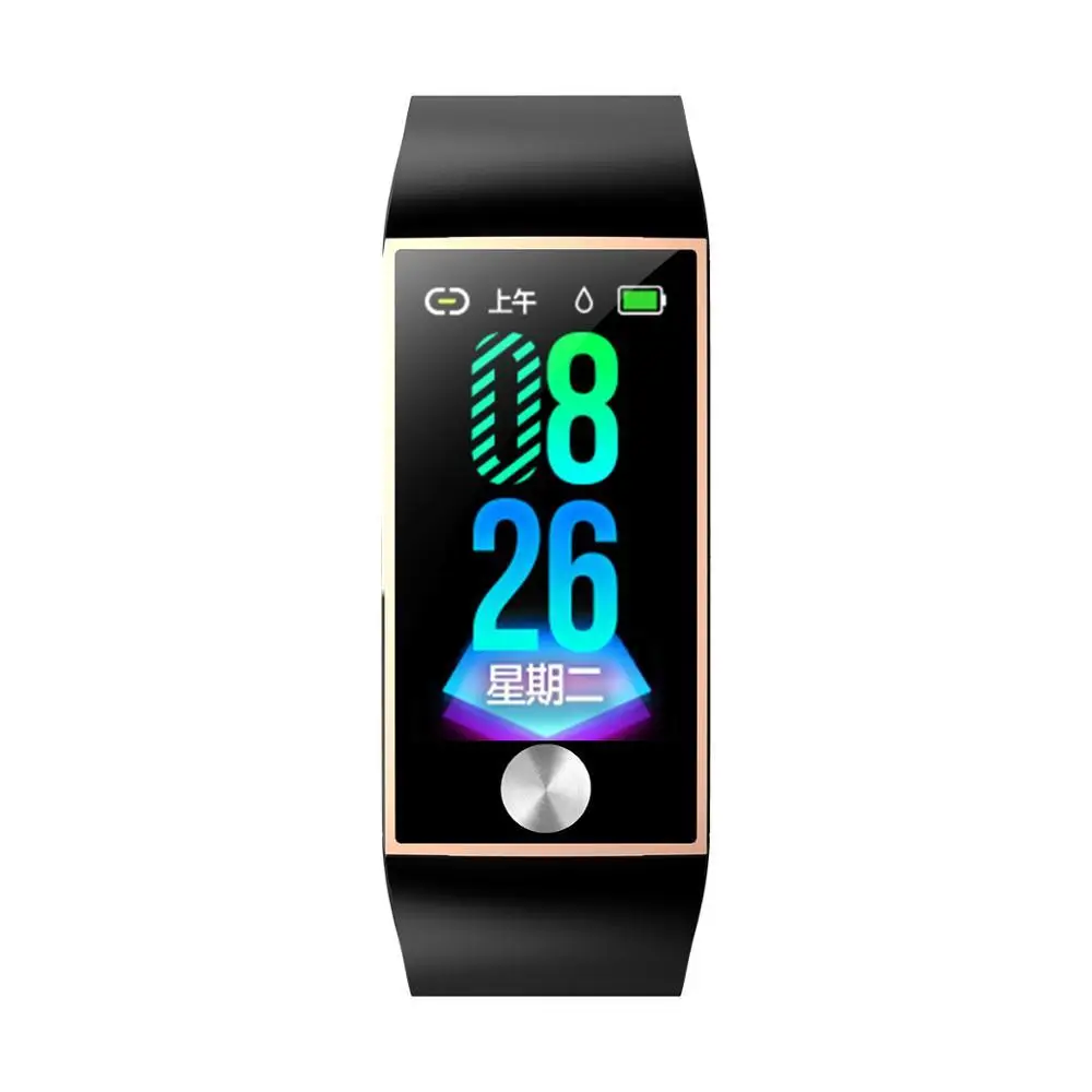  S28 Smart Bracelet 1.14 Inch Color Screen PPG+ECG ECG Heart Rate Blood Pressure Oxygen Monitoring I - 4000112062623