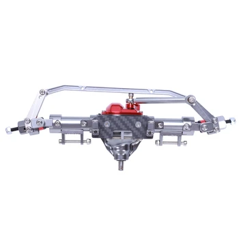 

ELOS-RC Axle Alloy Straight Axle for 1/10 RC Crawler Car Axial SCX10 90046 90047 Upgrade Parts Titanium