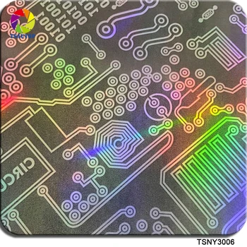 

Free shipping TSAUTOP 0.5x10m 5D laser hydrographics water transfer printing laser film for decoration WDF3006