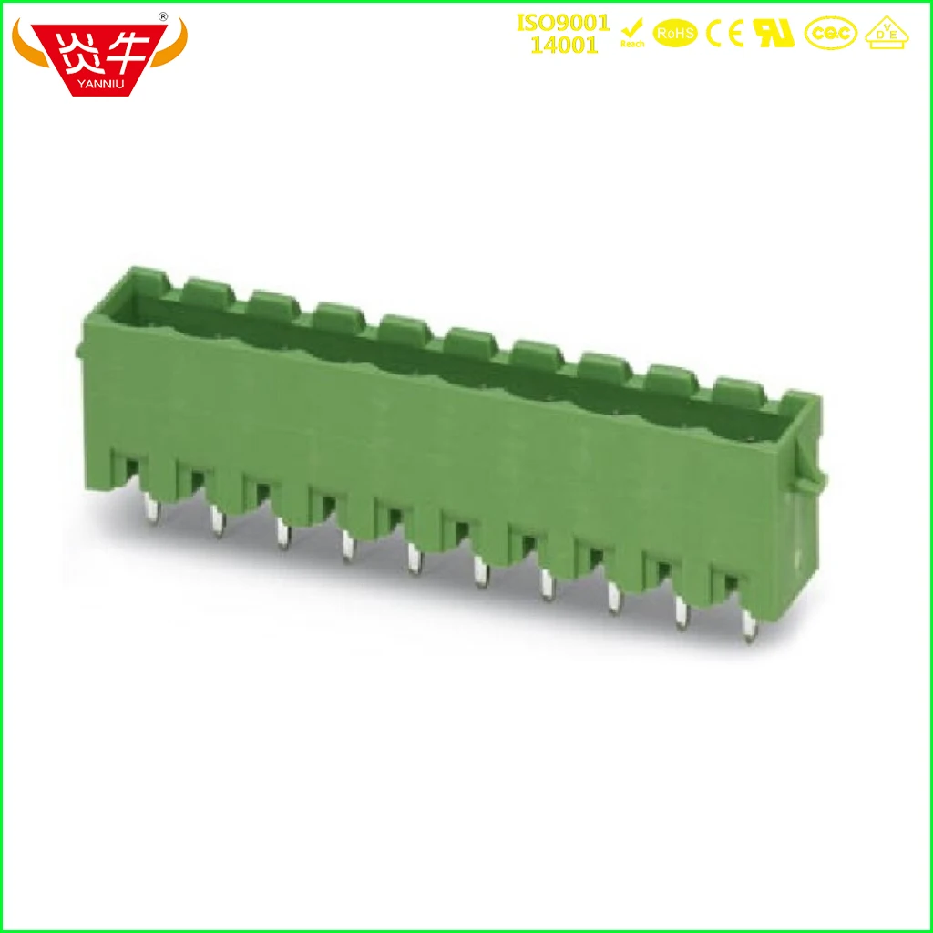 KF2EDGVG 5,0 2 P~ 12P разъем PCB вставной TEMINAL блок 5,0 мм 2PIN~ 12PIN MSTBVA 2,5G RN 1944592 PHOENIX контакт DEGSON KEFA