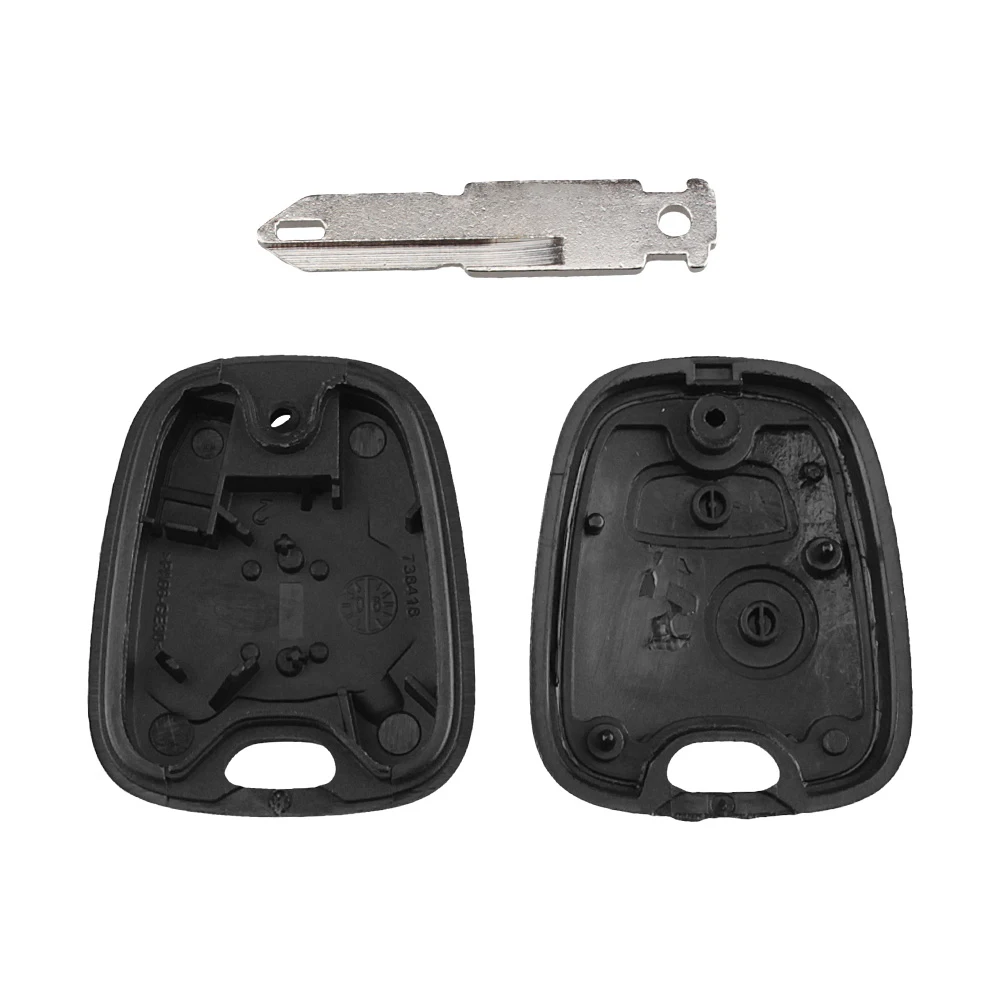 KEYYOU для peugeot 106 107 206 207 306 307 406 407 ключа оболочки 2 кнопки NE73/VA2/HU83 лезвие на замену пульт дистанционного управления автомобильный чехол