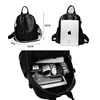 Women Backpack Cowhide Genuine Leather Vintage Knapsack Colleague Girls Student School Bag Lady Travel Packsack Shoulder Bags 5