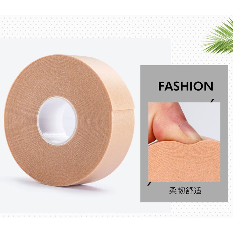 

5M X 2.5CM Foot Wearproof Sticker High Heels Anti-Friction Foam Cotton Waterproof Wear Pads Insole Tape Wear-resistant Anti-slip