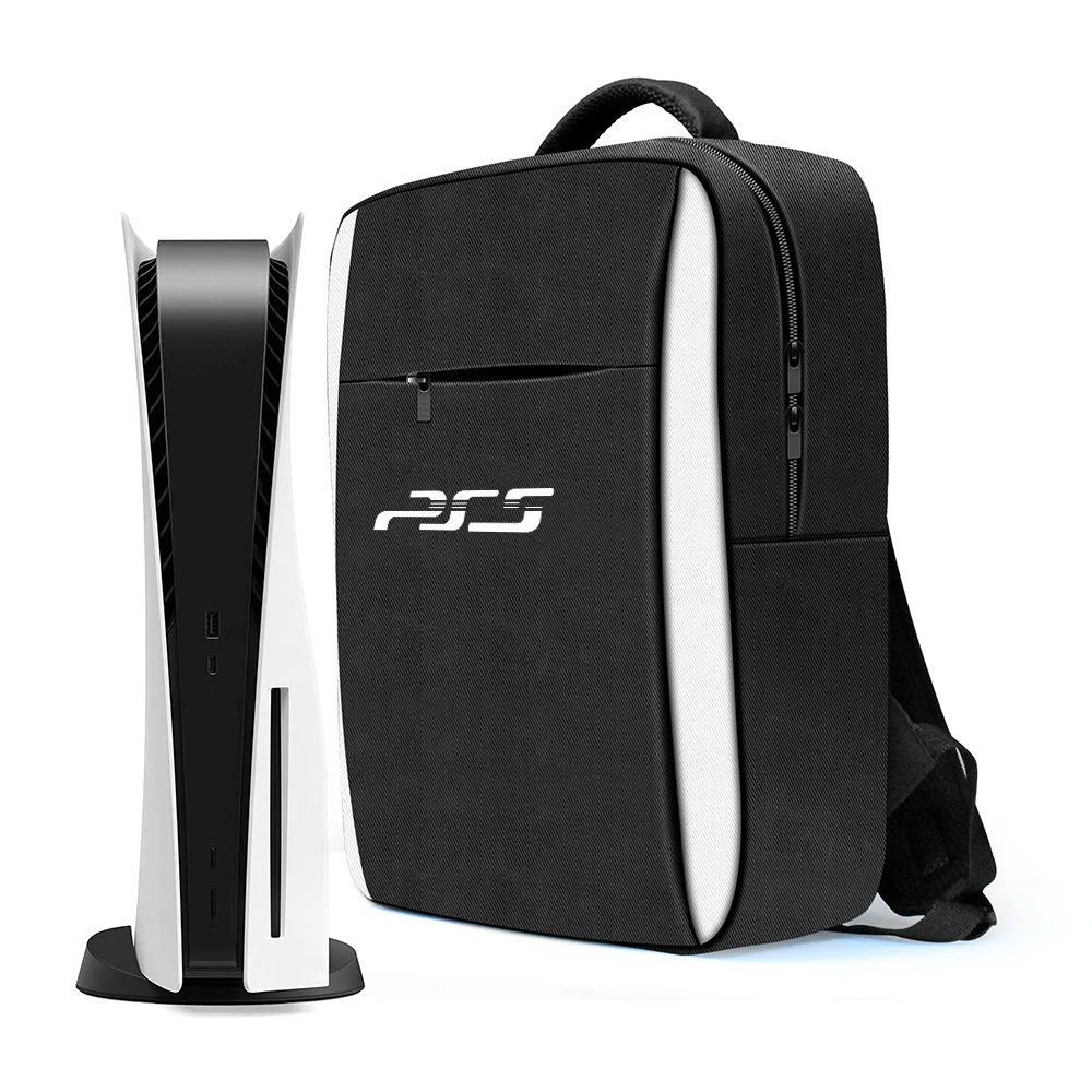 YC3 Console Carry Bag Controller and Games Accessories Shoulder Bag for Console Game Console Travel Bag Accessories Portable Storage Bag/Carrier Bag for Play station 5 PS5 