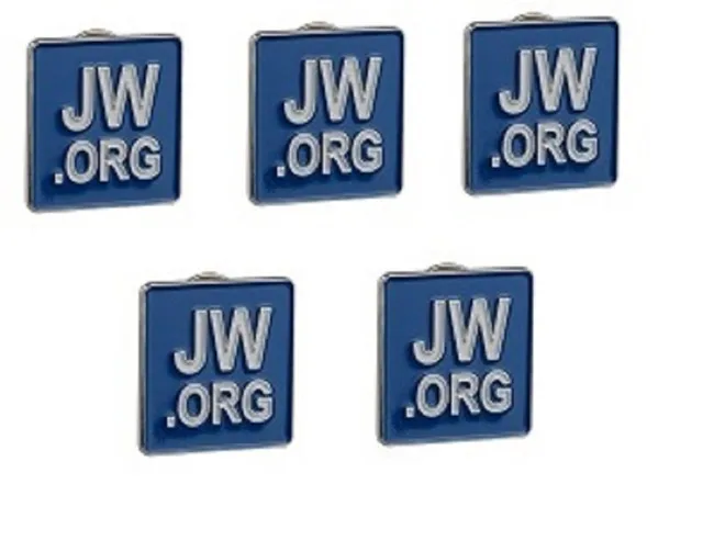 Jw.org отворот Pin 10 булавки синий|Броши| |