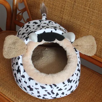 

HERMOSO Animals Shape Winter Warm Dog Bed Pet Dog House Soft pet Bed,Kennel Doggy Warm Cushion Basket Fashion Colorful