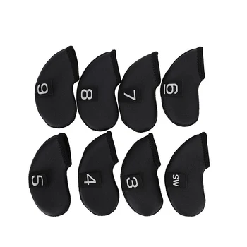 

Universal Club head Cover Protective Zipper Diving cloth Flexible Tear Headcover