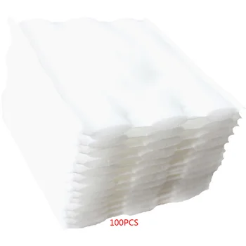 

100pcs Three-layer Makeup Remover Cotton Pads Wet Cleansing Wipes Soft Pad Facial Washing Supplies