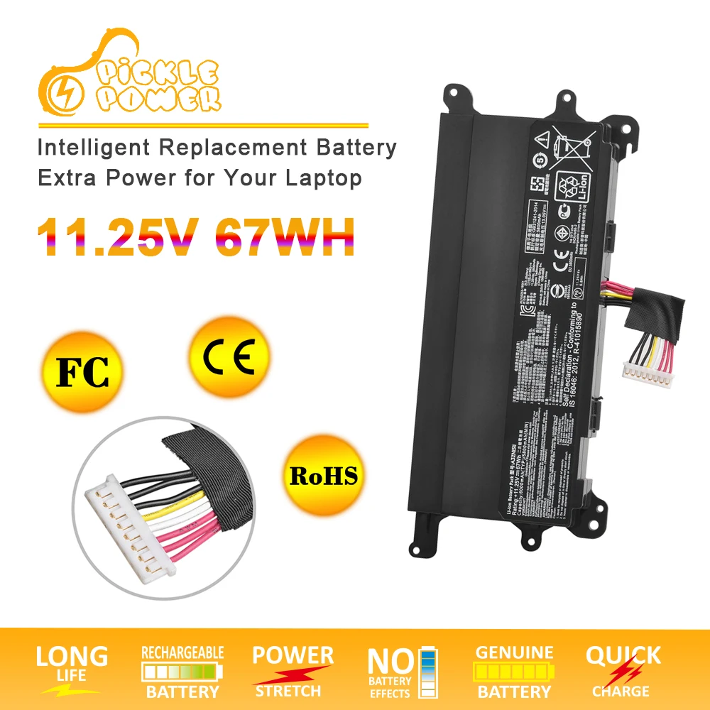 11 25 в 6000 мАч A32N1511 Аккумулятор для ноутбука Asus ROG G752 G752VL G752VT G752VM G752VY 0B110-0037000 |