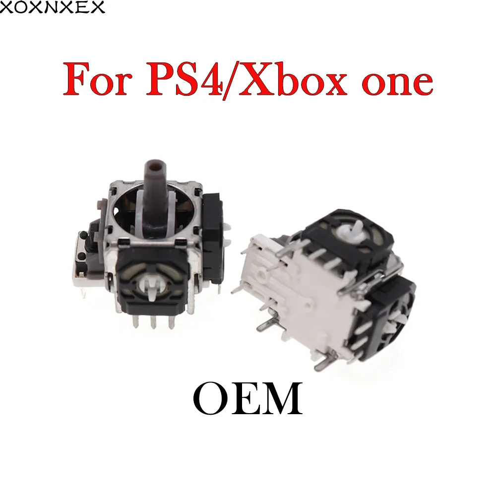 2Pcs 3D Analog Joystick Sensor Module Potenziometro E Thumb Stick Per Xbox One Original Ps4 Pro Slim Ps 4 Controller