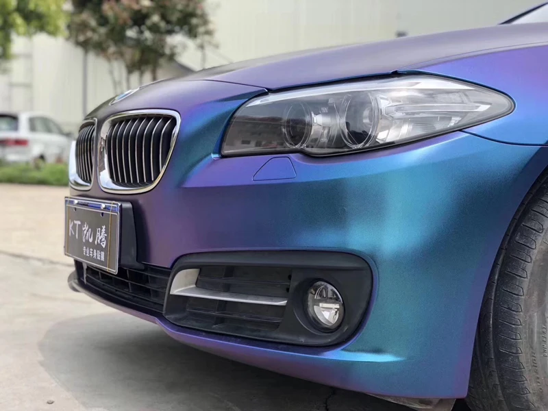 Pearl Chameleon Metallic Purple Blue Vinyl Film Sticker-10