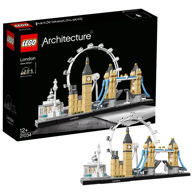 Lego LEGO Architecture Series 21034 London Plastic Building Block Toys