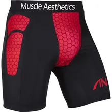 Мужские летние шорты для тренажерного зала, фитнеса, бодибилдинга, бега, велосипеда, быстросохнущие, обтягивающие, компрессионные, с принтом, спортивная одежда, мужские шорты