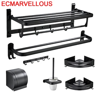 

Meuble Salle De Bain Hair Dryer Holder Badkamer Porta Shampoo Floating Shelf Shelves Banheiro Accessories Bathroom Organizer