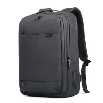 

New business shoulder bag shock-proof computer bag USB charging backpack custom business backpack LOGO