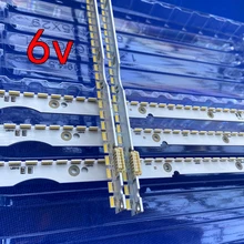 44 Светодиодный* 6V 406 мм светодиодный полосы для samsung UA32ES5500 UE32ES6100 S светодиодный 2012svs32 7032nnb 2D V1GE-320SM0-R1 32NNB-7032 светодиодный-MCPCB