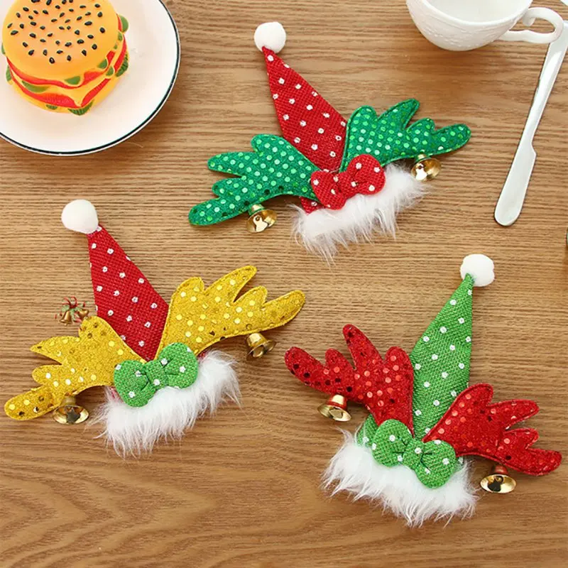 Christmas Wine Bottle Decor Set Santa Claus Snowman Bottle Cover Clothes Kitchen Decoration for New Year Xmas Dinner