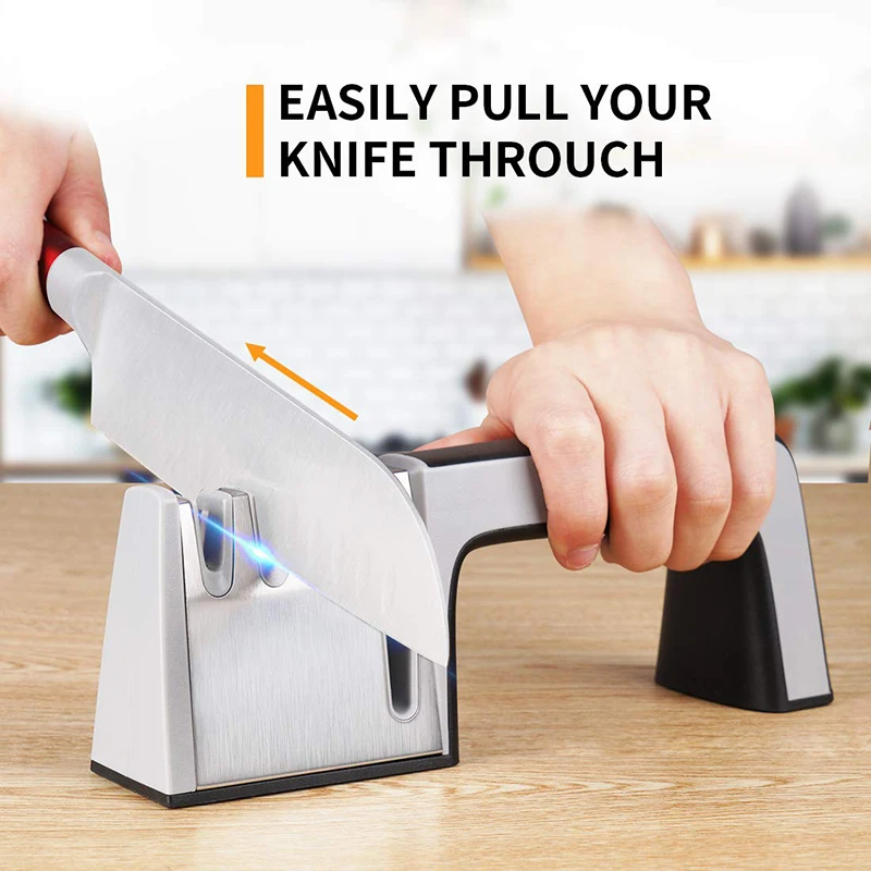 Точилка для ножей Профессиональная точилка для кухни 4 в 1 Ножи Ножницы точилка точильный камень кухонные ножи инструмент для заточки
