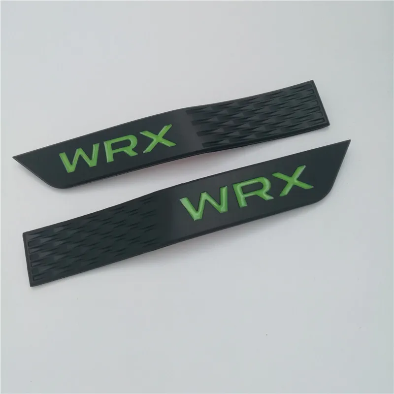 스바루 WRX에 대 한 2 개/대 새로운 3D 배지 장식 펜더 스커트 스티커 자동차 펜더 스티커 자동차 스타일링