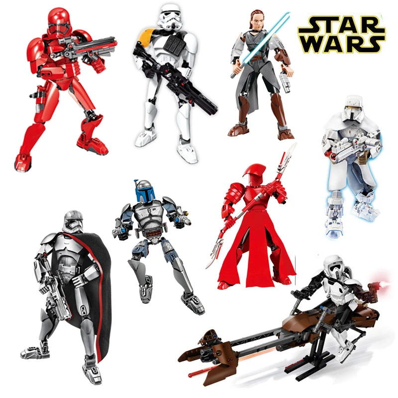 

Hasbro Star Wars 40 Star Fighting Models Handmade Children's Toy Model Compatible Building Block Assembly Toy Collection