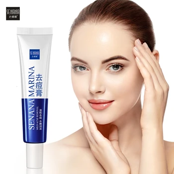 

SENANA Mild Acne Removal Facial Cream Aloe Vera Acne Treatment Reparing Oil Control Moisturizing Hydrating Face Skin Care
