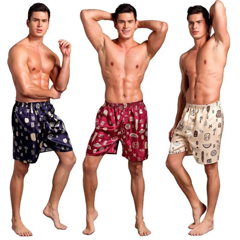 Мужские пижамные шорты, штаны для сна, однотонные шорты для отдыха, мягкие летние шорты для сна, домашние пижамные штаны, нижнее белье