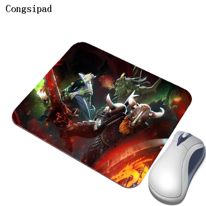  Art Game DOTA Character LOGO Design Print Small Size Rubber Mouse Pad Non-slip Rectangle Gift Pad f