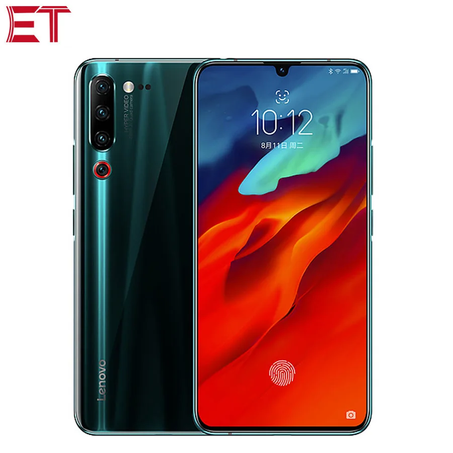 

EU Version Lenovo Z6 Pro 4G LTE Mobile Phone 6GB RAM 128G ROM Snapdragon855 OctaCore 6.39"1080x2340 Rear 4camera Android 9.0 NFC