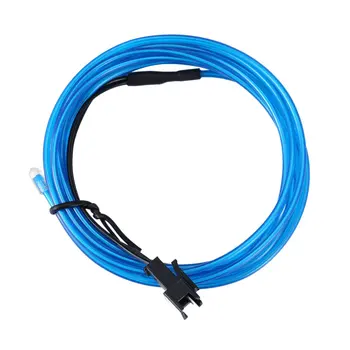 

2 Meters Battery Operated Luminescent Neon LED Lights Glow Wire String Strip Rope