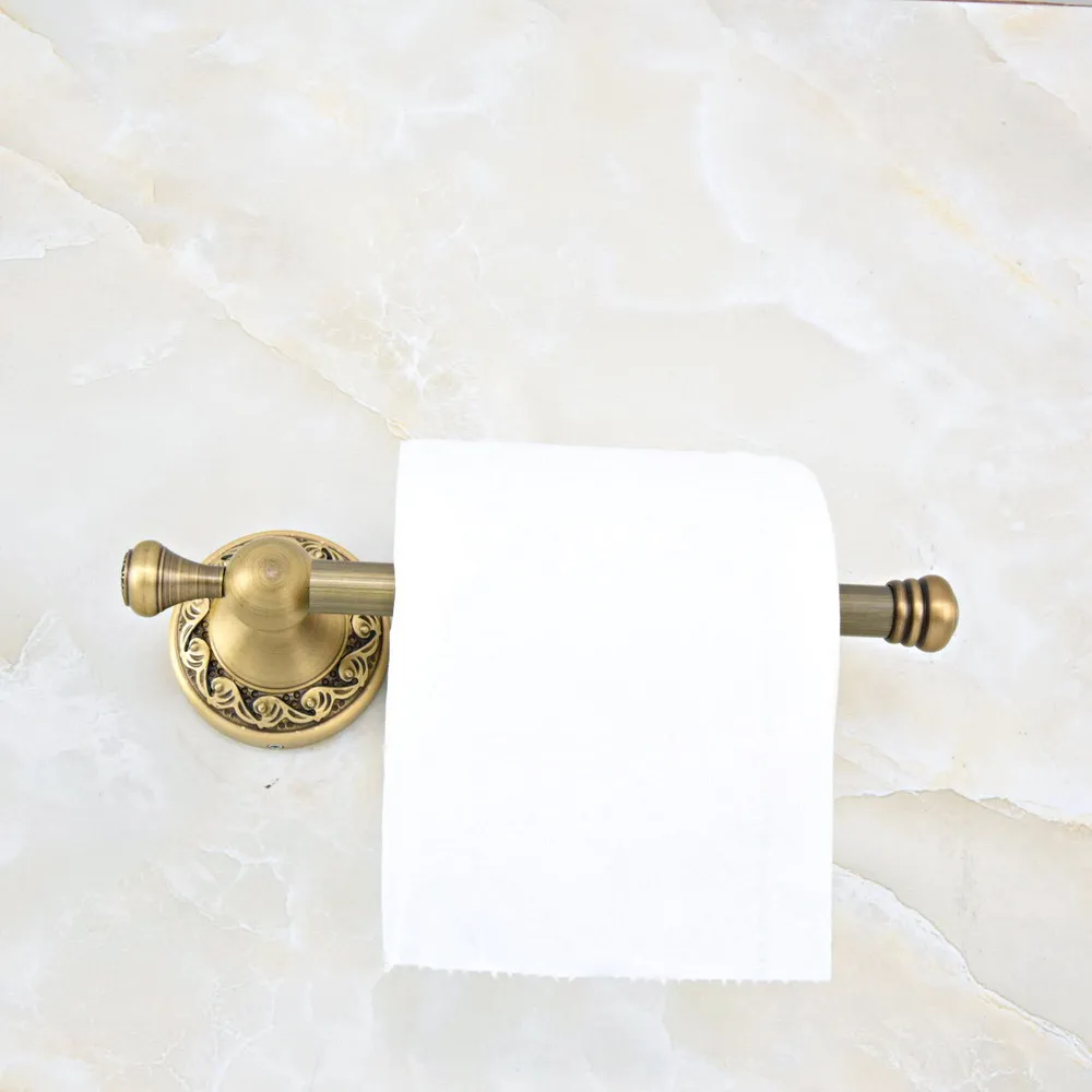 

Bathroom Roll Holder Antique Brass Toilet Paper Holder Brass Wall Mount Tissue Holder Bathroom Accessories tba480
