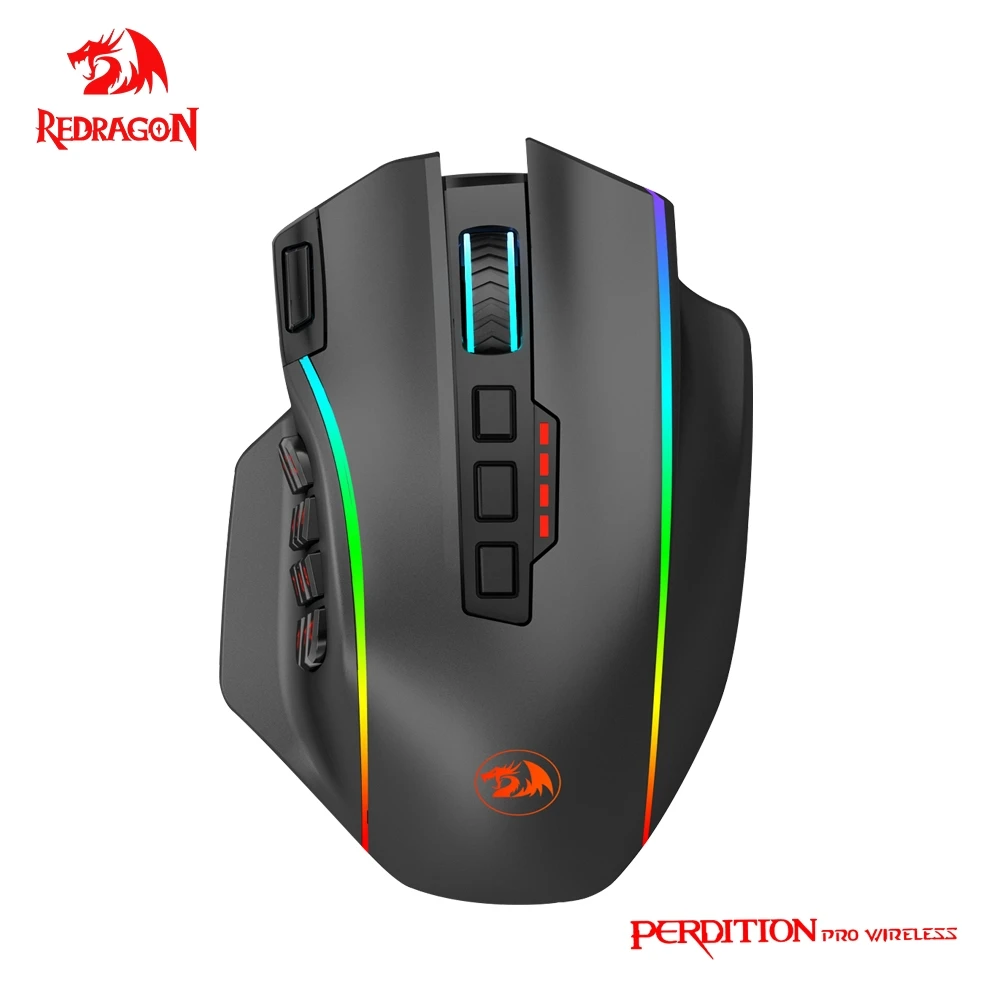 Беспроводная игровая мышь REDRAGON 2 4 ГГц 16000DPI 19 кнопок | Компьютеры и офис