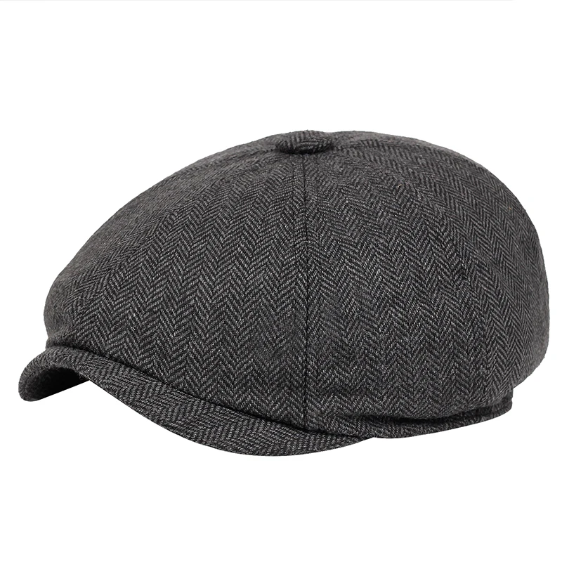 Nowe Retro gazeciarz czapki mężczyźni ośmiokątne kapelusze brytyjscy malarze czapki jesienne zimowe berety w jodełkę kaszkiety Hip Hop berety gorras 5 Nowe Retro gazeciarz czapki mężczyźni ośmiokątne kapelusze brytyjscy malarze czapki jesienne zimowe berety w jodełkę kaszkiety Hip Hop berety gorras 5