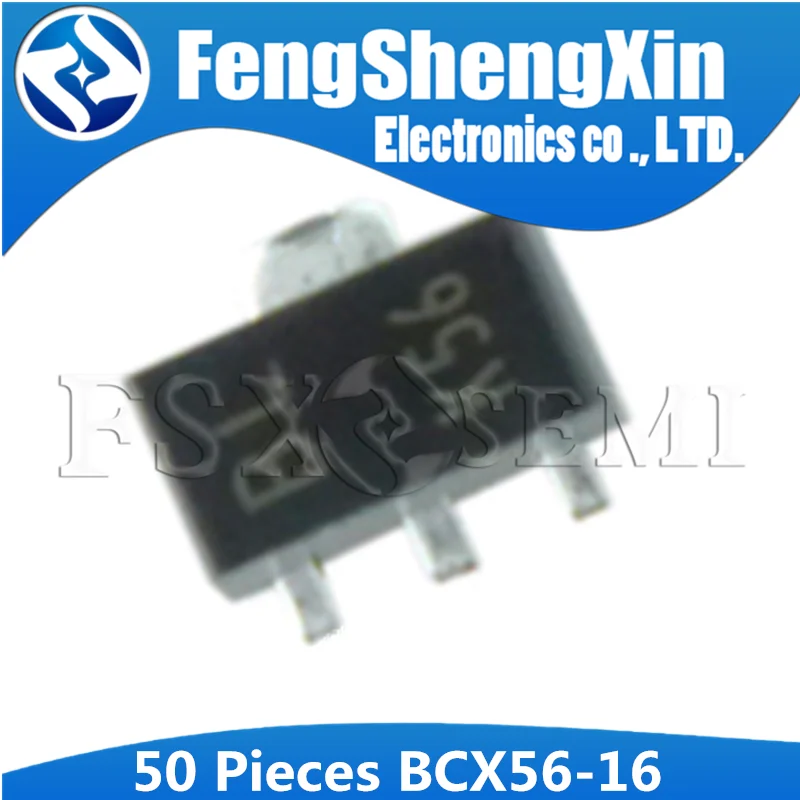 100PCS X Nex peria BCP51,115 SOT-223 PNP,Vceo=-45V,Ic=-1A Transistors