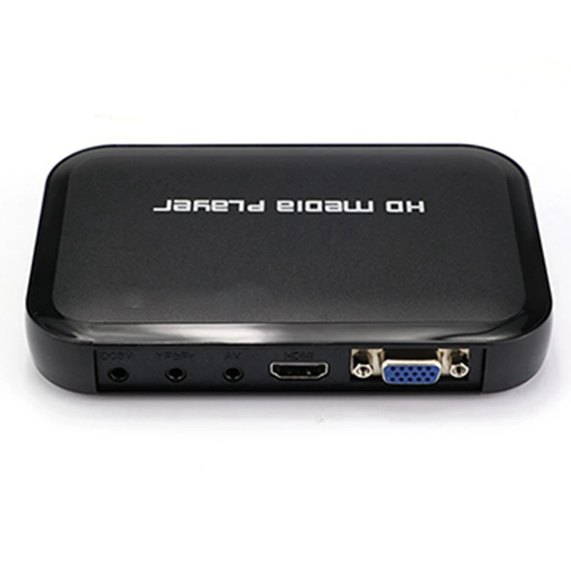 1080P мультимедийный плеер Full HD медиаплеер AV VGA HDMI интерфейс многоязычный