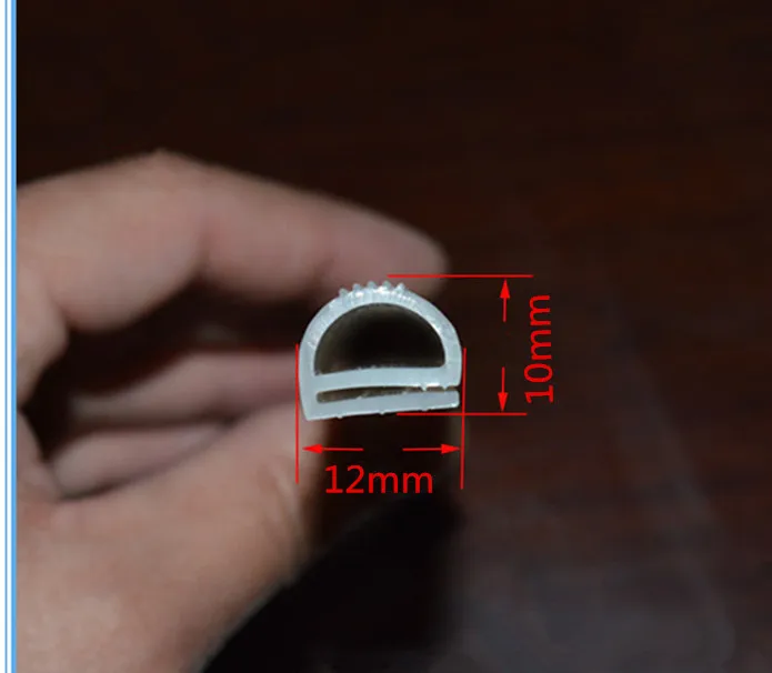 2 meter e Silicone Sealing High temperature silicone rubber oven door window sealing strip A