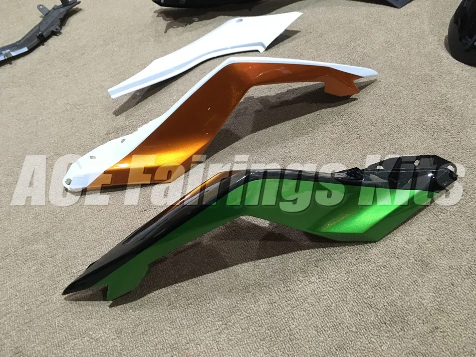 Топ ABS обтекатель комплект подходит для Kawasaki Ninja300 EX300 300R 2013 13 14 15 16 Обтекатели набор на заказ холодный стиль